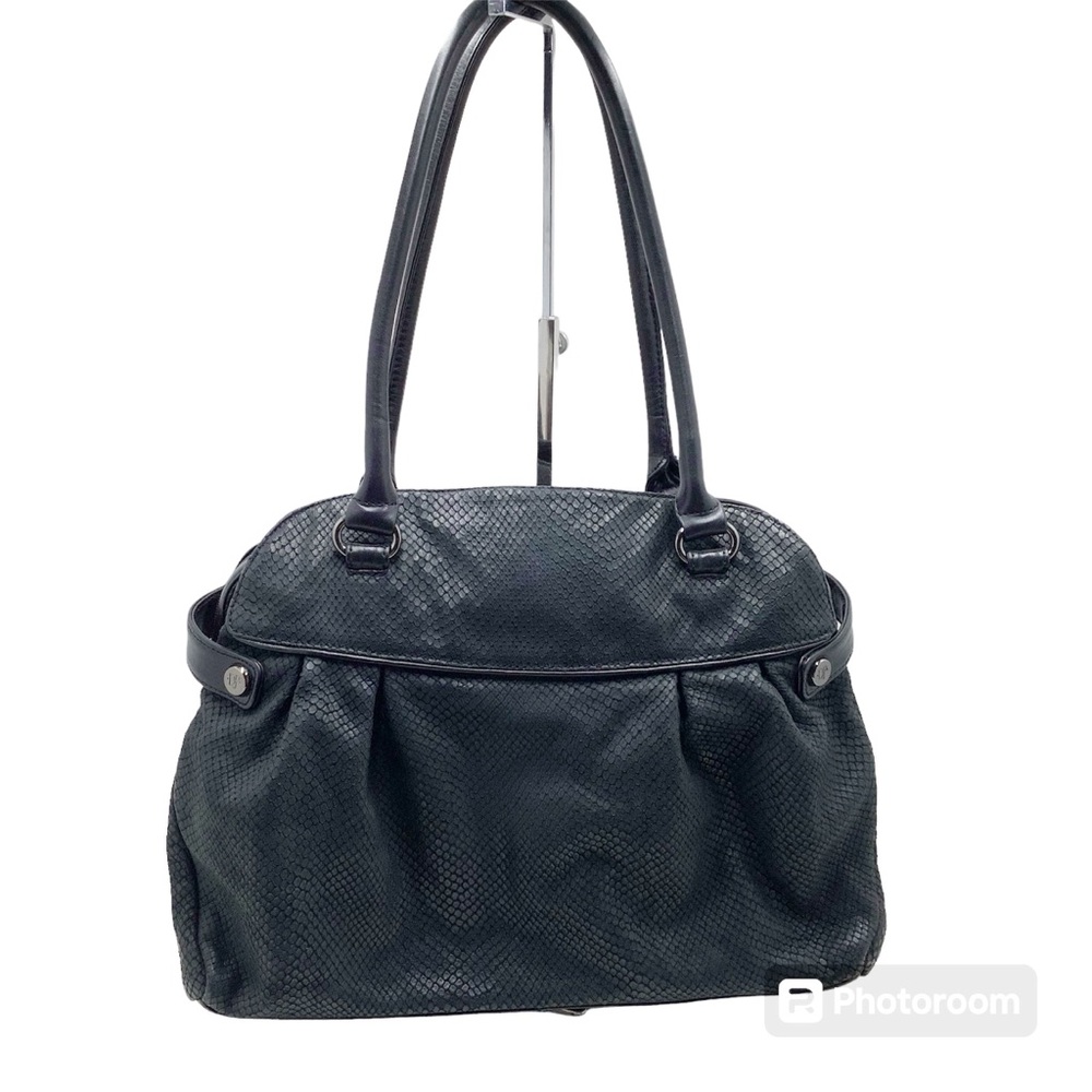 {Donald J Pliner} Embossed Leather Bag